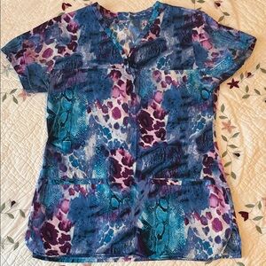 Women's Multicolor Printed Top